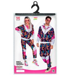 Str�j w stylu disco LATA 80 dresy unisex XL kostium neon retro przebranie
