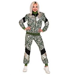 Str�j rapera DRES W DOLARY - XL str�j rapera kostium rapera przebranie raper