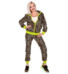 Str�j LATA 80. dres w panterk� - XL kostium lata 80 przebranie lata 80