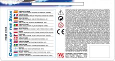 Str�j KORSARZA dla dzieci 8-10 lat