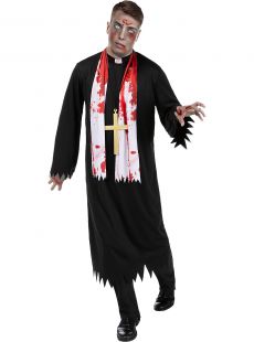 Str�j halloweenowy KSI�DZ ZOMBIE - XXXL