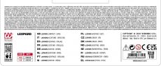 Str�j LEOPARDA dla dzieci 3-4 lata
