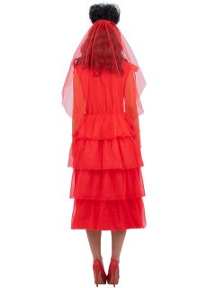 Str�j damski na Halloween LYDIA Beetlejuice - L przebranie na Halloween damskie str�j na bal przebiera�c�w