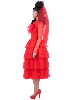 Str�j damski na Halloween LYDIA Beetlejuice - M przebranie na Halloween damskie str�j na bal przebiera�c�w