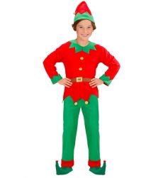 Str�j MA�Y POMOCNIK MIKO�AJA - ELF 116cm kostium elfa dla dzieci przebranie elf