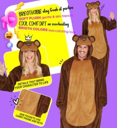 Str�j MISIA PLUSZOWEGO dla doros�ych - XXL