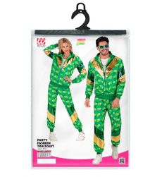 Str�j na �w. Patryka - zielony dres lata 80 - M str�j lata 80 kostium lata 80 przebranie lata 80
