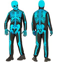 Str�j szkielet dla dzieci RENTGEN - 116cm str�j dla dziecka str�j na halloween dla dziecka  str�j ko�ciotrupa dla dziecka