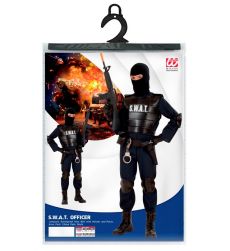 Str�j antyterrorysty S.W.A.T. - 140cm str�j antyterrorysty kostium antyterrorysty dla dzieci przebranie antyterrorysta