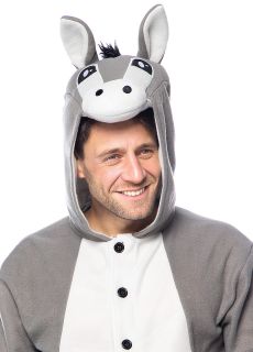 Str�j dla doros�ych onesie OSIO� L-XL kostium os�a �mieszne stroje kombinezon zwierz�ta str�j dla doros�ych