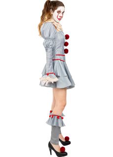Halloweenowy str�j damski Pennywise TO - M str�j damski str�j na halloween kostium pennywise