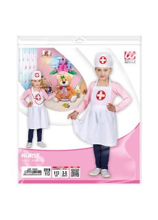 Str�j PIEL�GNIARKI dla dziewczynki 113cm przebranie piel�gniarka kostium piel�gniarki dla dzieci