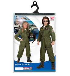Dzieci�cy str�j PILOTA WOJSKOWEGO 116cm str�j pilota wojskowego kostium pilota wojskowego dla dzieci przebranie pilot wojskowy