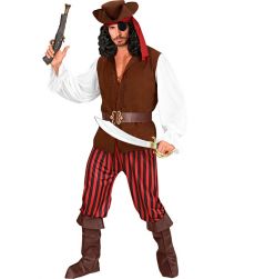 Str�j pirata dla doros�ych WILK MORSKI - S str�j pirata kostium pirata dla doros�ych przebranie pirata