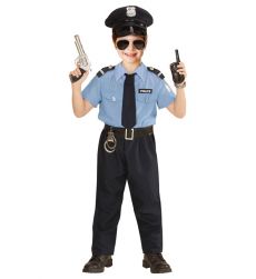 Str�j POLICJANTA 128cm str�j policjanta dla dziecka kostium na bal str�j dla ch�opca