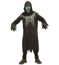 Str�j �MIERCI na Halloween - interaktywny 158cm �wiec�cy kostium dla dziecka