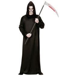 Str�j �niwiarza PONURY �NIWIARZ na Halloween - S kostium halloween czarna szata przebranie
