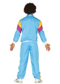 Str�j lata 80 DRES RETRO - M dres retro impreza lata 80 przebranie disco styl vintage kostium lata 80 str�j disco