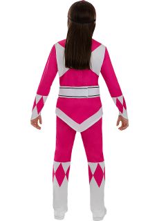 Str�j dla dziewczynki POWER RANGER r�owy 5-6 lat str�j karnawa�owy dla dziewczynki  r�owy Power Ranger