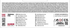 Str�j RYBA TROPIKALNA dla dziecka - 128 cm str�j ryby kostium ryby przebranie ryby kostium rybki