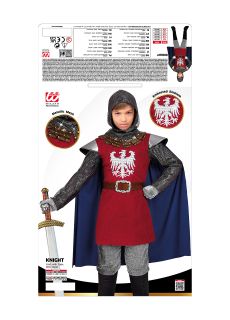 Str�j RYCERZA dla dziecka 140 cm kostium rycerza dla dziecka str�j rycerza dla ch�opca przebranie rycerza
