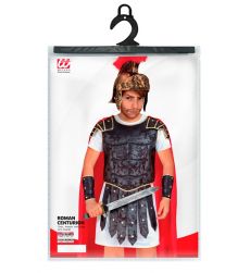 Str�j RZYMIANINA dla dzieci 128cm kostium legionisty peleryna zbroja przebranie karnawa�owe