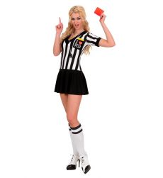 Seksowny str�j karnawa�owy S�DZIA - XS czarno bia�y kostium sportowy damski na imprez�