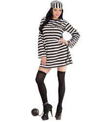 Str�j WIʬNIARKI sexy przebranie L czarno bia�y kostium damski na imprez�