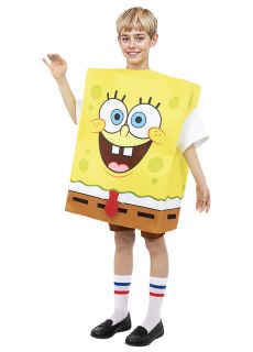 Str�j SPONGEBOB dla dziecka 7-9 lat kostium spongebob przebranie spongebob kostium spongeboba str�j spongeboba