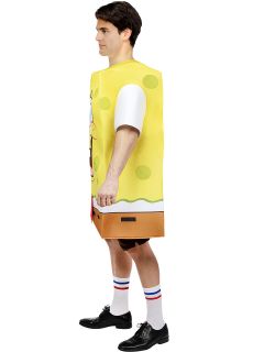 Str�j SPONGEBOB dla doros�ych rozmiar uniwersalny przebranie Spongebob �mieszny kostium przebrania z kresk�wek