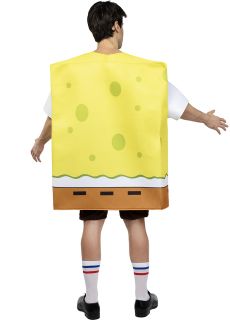 Str�j SPONGEBOB dla doros�ych rozmiar uniwersalny przebranie Spongebob �mieszny kostium przebrania z kresk�wek