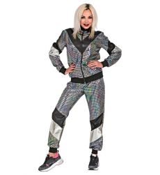 Str�j DISCO DRES uniseks  XXL str�j lata 80 przebranie lata 80 90 str�j karnawa�owy dla doros�ych