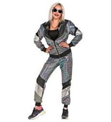 Str�j DISCO DRES uniseks  XXL str�j lata 80 przebranie lata 80 90 str�j karnawa�owy dla doros�ych
