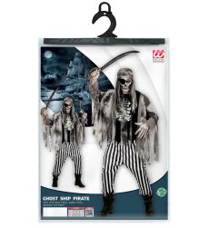 Str�j PIRATA ZE STATKU WIDMO S kostium pirat duch Halloween przebranie mroczne