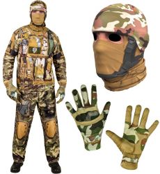 Str�j �O�NIERZA szybkie przebranie dla doros�ych S kostium moro wojskowy na Halloween impreza tematyczna