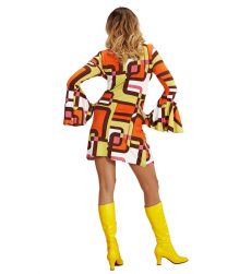 Str�j lata 70 GROOVY damski - XS str�j lata 70 kostium lata 70 przebranie lata 70