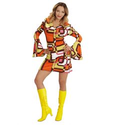 Str�j lata 70 GROOVY damski - M str�j lata 70 kostium lata 70 przebranie lata 70