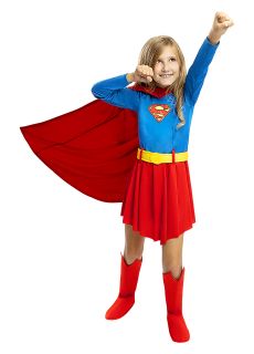 Str�j SUPERGIRL dla dziewczynki 3-4 lata 