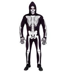 Str�j SZKIELET kombinezon - S kostium halloween szkielet dla doros�ego