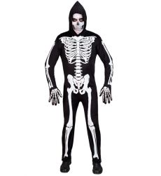 Str�j SZKIELET kombinezon - M kostium halloween szkielet dla doros�ego