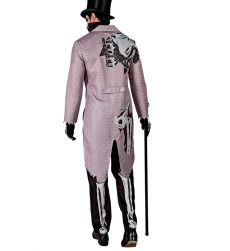 Str�j na Halloween SZKIELET PANA M�ODEGO XS kostium elegancki szkielet przebranie