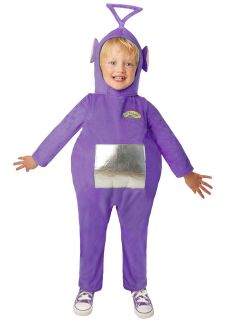 Kostium teletubisia TINKY WINKY dla dzieci 3-4 lata