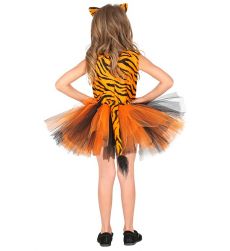 Str�j dla dziewczynki TYGRYSEK sukienka - 128cm