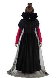 Kostium wampirzycy dla dziewczynki 5-6 lat str�j dla dziewczynki na halloween str�j wampirzycy przebranie wampirzycy