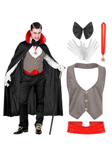 Str�j halloweenowy WAMPIR XL/XXL str�j wampira kostium wampira przebranie na halloween kostium halloweenowy