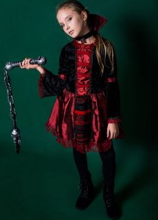 Str�j wampirzycy dla dziecka na HALLOWEEN 7-9 lat