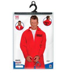 Pomara�czowy str�j WIʬNIA M kostium wi�zie� przebranie Halloween