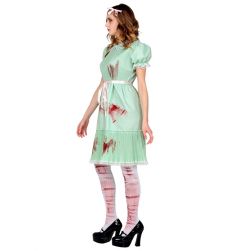 Str�j na Halloween ZAB�JCZA BLI�NIACZKA XL kostium sukienka horror przebranie