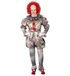 Str�j na Halloween ZAB�JCZY KLAUN XXL kostium klaun grozy przebranie horror