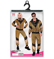Str�j karnawa�owy dla pary DISCO z�oty dres - L